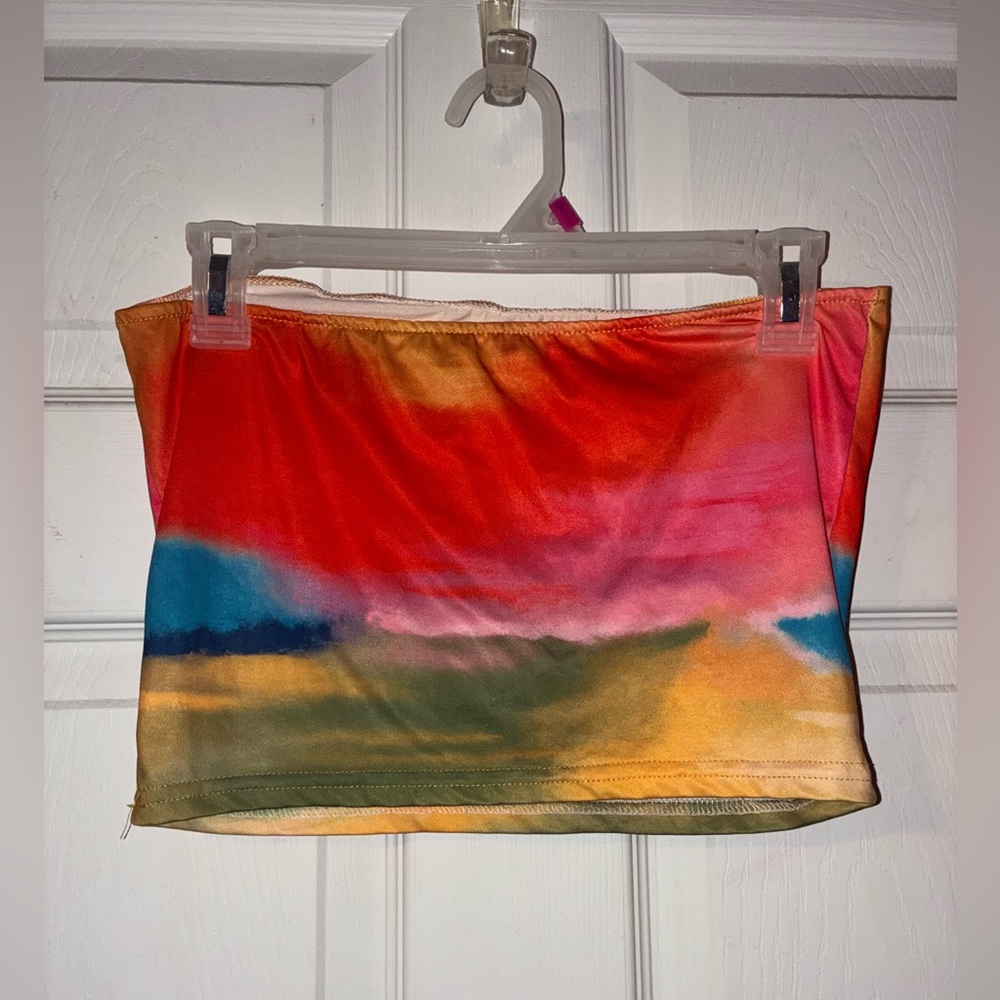 Colorful Tube Top